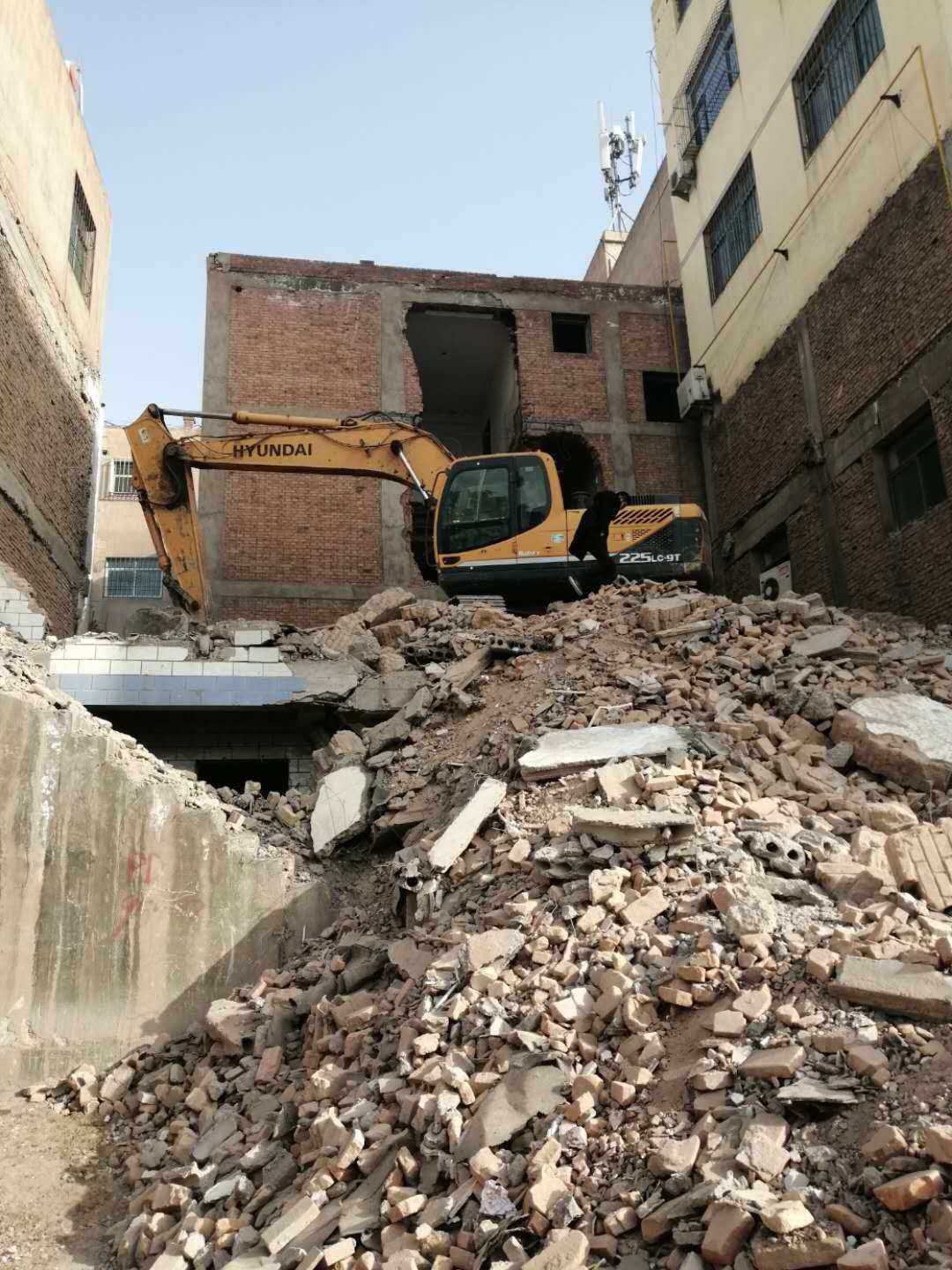 永济市抗震房屋拆除